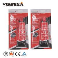 Visbella High-Temp Red RTV Silicone Gasket Make กาวซิลิโคน กาวแดงทาประเก็น กาวซิลิโคนหลอด กาวทาปะเก็น กาวประเก็น