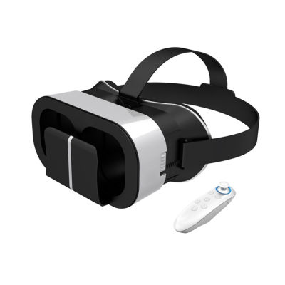 3D แว่นตา VR ชุดหูฟังปรับ HD ศัพท์ Universal Home Gift Virtual Reality พร้อม Controller ภาพยนตร์วิดีโอเกม Eye Protection