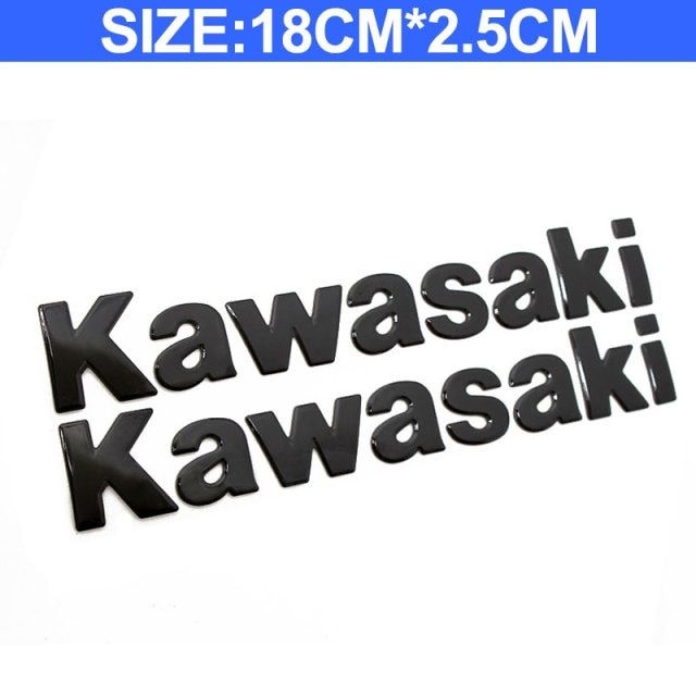 Xe Máy ban đầu 3D Kawasaki logo nhãn dán đề can đội đua Bộ Z800 ...
