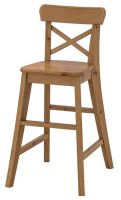 INGOLF Junior chair, antique stain ( อิงกอล์ฟ เก้าอี้เด็ก, แอนทีคสเตน )