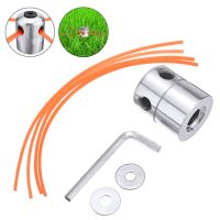 Universal Aluminum Grass Trimmer Head 4 Lines Brush Cutter Head Thread Cutting Line Head for Lawn Mower