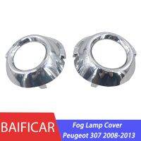 Baificar Brand New Front Fog Lamp Light Cover Decorative Frame Circle Moulding Trim Set For Peugeot 307 2008 2013