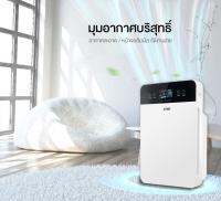 ใหม่ เครื่องฟอกอากาศ หน้าจอระบบสัมผัส - ไส้กรองอากาศ SUPER Air Purifier - เครื่องกรองอากาศ เครื่องกรองฝุ่น กรองอากาศ พร้อม แผ่นกรองอากาศ Dj55