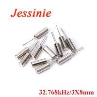 10pcs 32.768kHz 32.768 kHz 32768HZ 32.768k Hz Frequency Oscillator Crystal Cylender 3X8 mm