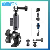 ۞✔ TELESIN Handlebar Tube Clamp Mount Holder Crab Claw Aluminum Alloy Universal For GoPro Hero 9 10 11 Insta360 X3 Accessory