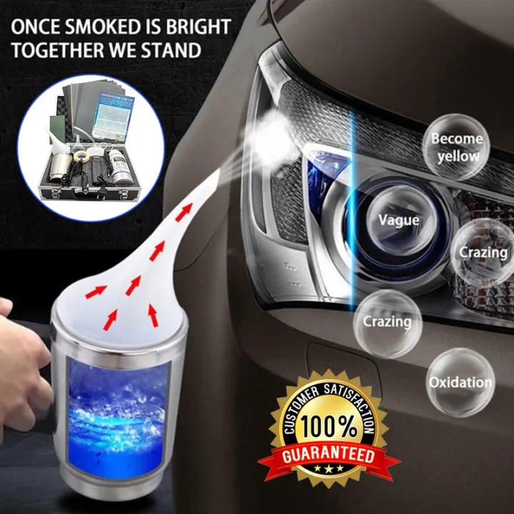 800g Car Headlight Restorer Fluid Set Headlamp Repair Chemical