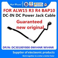 Mad Dragon Lapdc-In สายแจ็คไฟฟ้ากระแสตรงสำหรับ Dell Alienware 15 R3 R4 Alw15 R3 R4 Bap10 Wv4nr 0wv4nr Dc30100y800