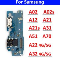 เชื่อมต่อแท่นชาร์จ USB ชาร์จพอร์ต Flex สาย Micro สำหรับ Samsung A02 A02S A12 A21 A21S A31 A51 A70 A71 A22 A32 4G 5G