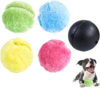 Electric Dog Toy Dog Toy Interactive Ball Pet Boredom Toy Dog Ball Nibble Plush Toy Ball Active Rolling Ball