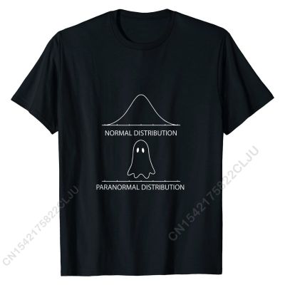 Math Statistics Normal Distribution Paranormal Distribution T-Shirt Cotton Men T Shirt Cal T Shirt Brand New Normal