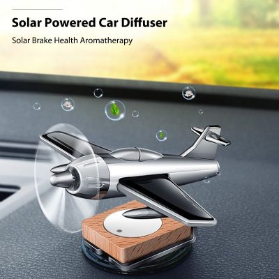 【DT】  hotSolar Car Air Freshener Car Aromatherapy Air Freshener Aircraft Ornaments Car Fragrance Vehicle Perfume Ornament Car Decoration