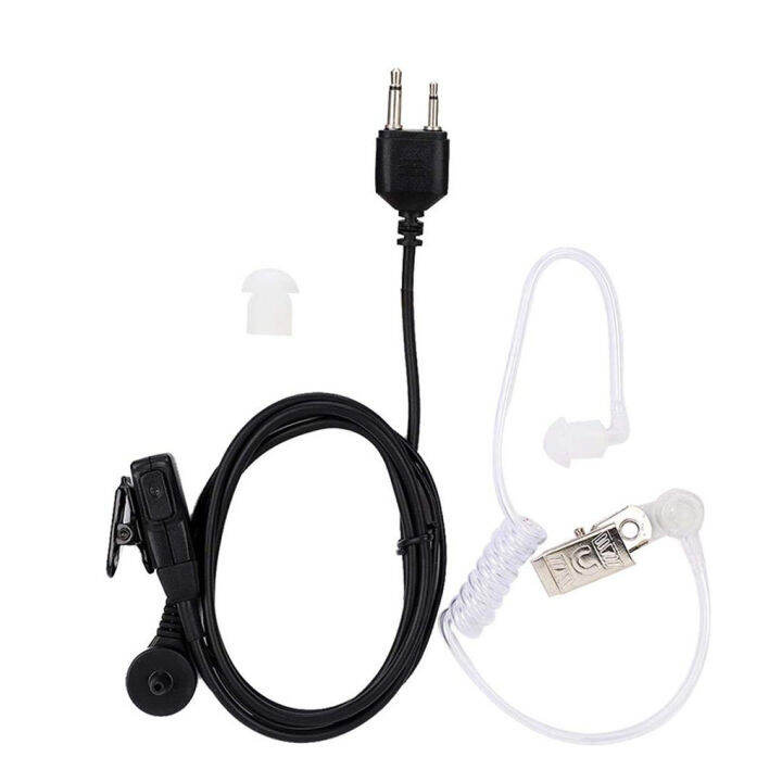 Earpiece 2Way Radio External Headset Headphone Microphone Earphone