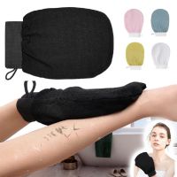 【cw】 1pcs Exfoliating Gloves Removal Dead Shower Scrubbing !