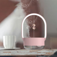 300ML USB Humidifier with Magnetic Bead Switch Portable Mist Diffuser Humidifier with Night Light for Home Office