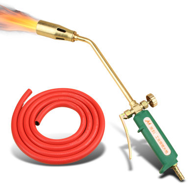 Liquefied Gas Welding Torch Road Metal Welding Flame Blow Heating Plumber Roofing Ignition Soldering Gas Blowtorch