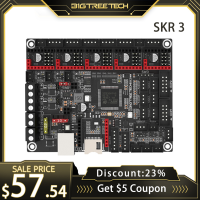 BIGTREETECH BTT SKR 3 32บิตเมนบอร์ดอัพเกรด SKR 2 SKR V1.4เทอร์โบ3D ชิ้นส่วนเครื่องพิมพ์ EZTMC5160 EZTMC2209สำหรับ Ender 35 V2