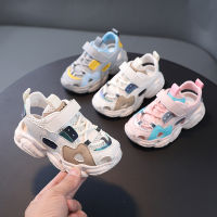 Summer New Childrens Breathable Non-slip Shoes Boys Sports Baotou Sandals Baby Girls Hollow Sneakers Beach Wear2023