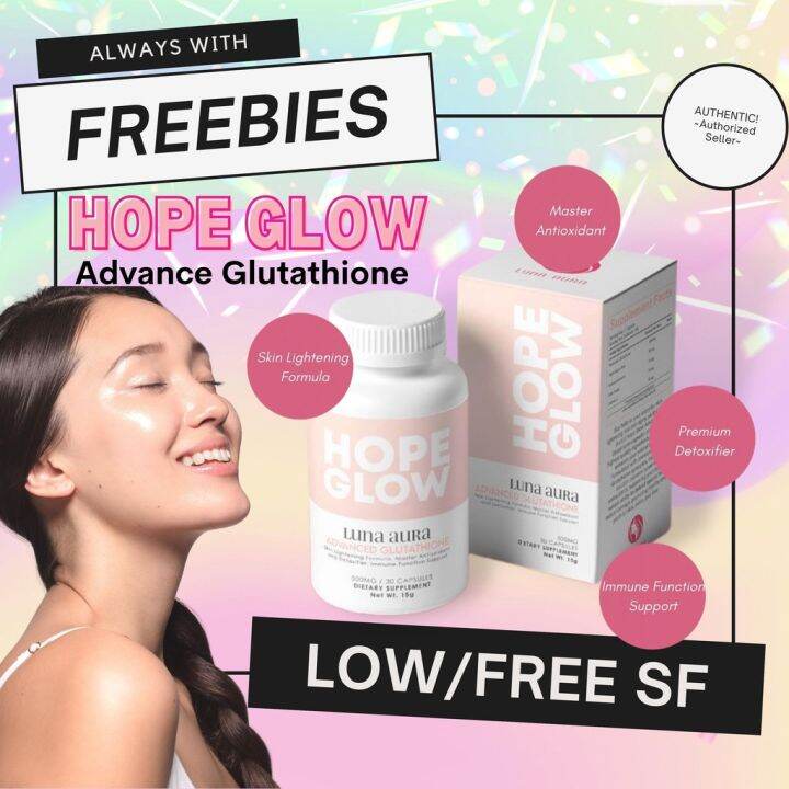 Luna Aura HOPE GLOW Advanced Glutathione Lazada PH