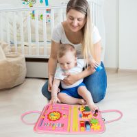 【CC】 Felt Busyboard Entertainment Baby Dressing Board Children Intelligence Study