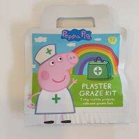 พลาสเตอร์ลายการ์ตูน Peppa Pig Childrens Plaster Graze Kit (มี 22 ชิ้น) นำเข้าอังกฤษ