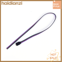 Haidianzi สายเชื่อมต่อชายแบน4pin แดง1ชิ้น50ซม. สำหรับแสง Rgb 3528 5050แถบไฟ Led