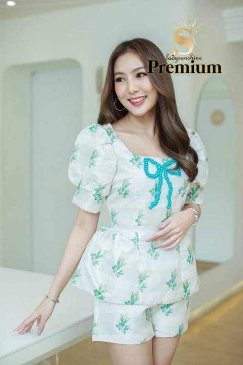 3xl-4xl-พร้อมส่ง-premium-เซต2ชิ้นงานทอนูนซับทั้งชุด-กางเกงเอวสูงขาทรงสวย-สวยหรูดูแพง-รุ่นนี้บอกเลยงานจริงสวย-เสื้อผ้างานป้าย-เสื้อผ้าสาวอวบ