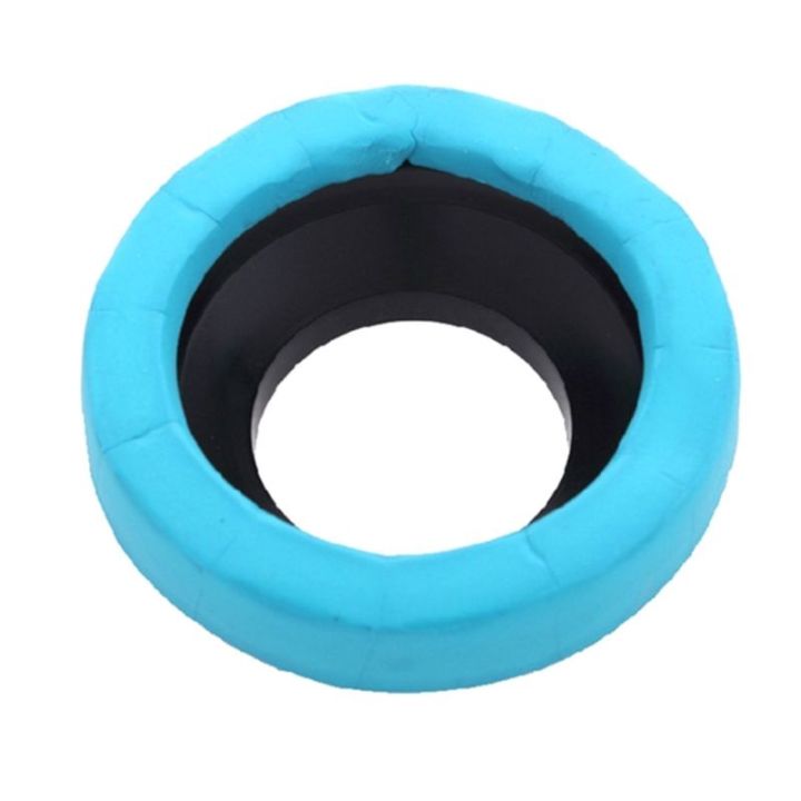 black-toilet-bowl-flange-ring-odor-resistant-drain-pipe-donut-sealing-ring-toilet-anti-leakage-installation-fitting-accessory-tool