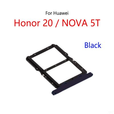 สำหรับ Huawei เกียรติยศ20/NOVA 5T ใหม่ซิมช่องเสียบบัตรที่ใส่ถาดซ็อกเก็ตเครื่องอ่านการ์ดซิม