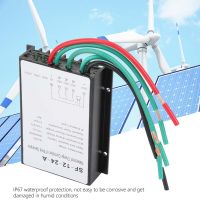 Wind Turbine Controller 12V/24V 300W/600W Waterproof Wind Charge Controller Charge Controller Regulator Wind Power Charge Regulator