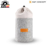 K&amp;F Camera Lens Bag, 13.121 Protective Lens Pouch Bag 10*18cm กระเป๋าใส่เลนส์กล้อง 2 IN 1