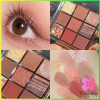 Winsome พาเลทอายแชโดว์ 9 สี เนื้อดินน้ำมัน เนื้อใยไหม Matte แต่งหน้า เครื่องสำอาง nine color eyeshadow