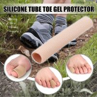 ✴✖ Silicone Tube Toe Gel Protector Corn Soft Cushion Pad Cap Relief Foot Pain Bunion Corrector Foot Care Foot Spa Pedicure Tools