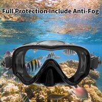 Anti-Fog Diving Goggles - Skin Friendly Diving Supplies with Adjustable Straps Goggles