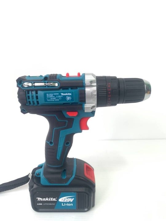 สว่านไร้สาย-makita229v-3ระบบกระแทกได้-งานเทียบแรงอัดแรงดีมาก-ด่วนมีจำนวนจำกัด