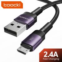 ✓✢ Toocki Micro USB Cable 2.4A Fast Charging Micro Data Cord For Samsung S6 S7 Redmi Note 4 For Headhpone Earphone iPad Micro USB