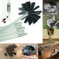 Chimney Sweeping Brush Flue Cleaning Brush &amp; Rod Kit Soot Cleaning Rods Set