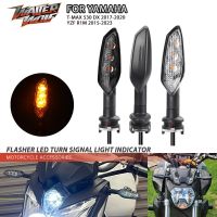 ไฟส่งสัญญาณสัญญาณเลี้ยว LED หลังสำหรับ YAMAHA YZF R1 YZFR1M R6 YZFR1S TMAX 530 DX SX โคมไฟไฟกระพริบรถมอเตอร์ไซด์ YZFR1 YZFR6