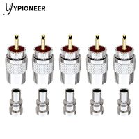 YPioneer C20145 UHF Male PL259 Plug Solder Adapter with Reducer for RG8 RG213 LMR400 Coaxial Cable Ham Radio Antenna Connector