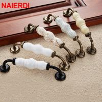 【CW】 NAIERDI 128mm Gourd Crack Cabinet Handles Zinc Alloy Drawer Knobs Wardrobe Door Handle