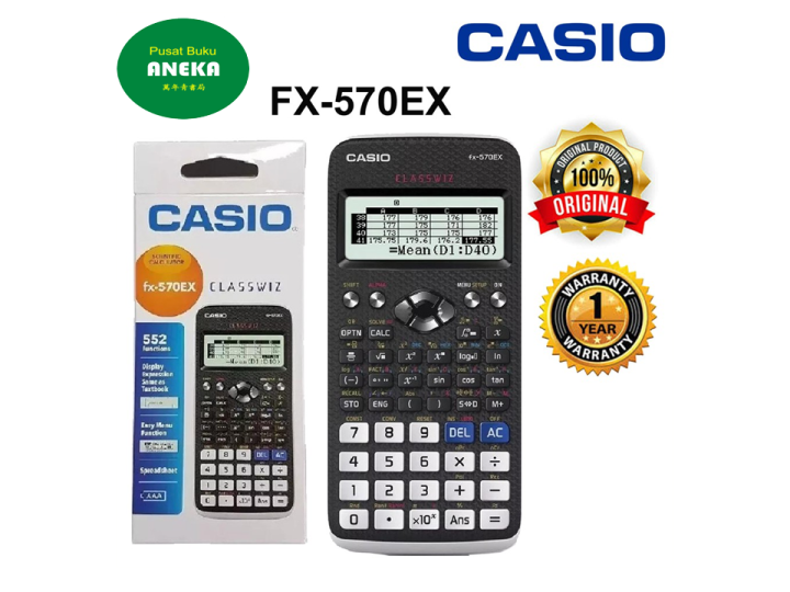 Casio FX-570EX ClassWiz Series Scientific Calculator | Lazada