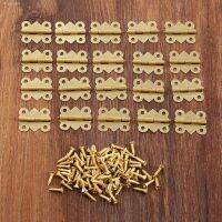 ❡✘ 20pcs/lot Butterfly Hinges Mini Gold 4 Holes 17x20mm Cabinet Drawer Stainless Steel Retro Butt Jewellery Box Wood Wine Decor