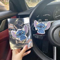 【cw】Pokemon Anime Stitch Car Rearview Mirror Hanging Aromatpy Tablets Car Air Freshener Perfume Pendant Car Interior Gift Toy ！