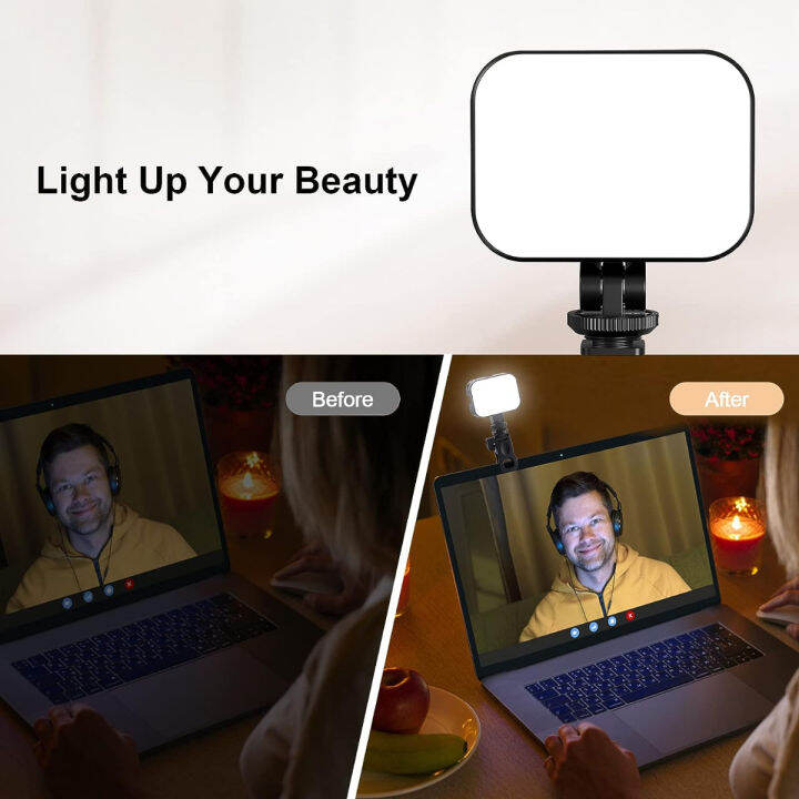 vijim-ulanzi-selfie-light-clip-led-light-panel-for-phone-laptop-tablet-computer-bi-color-portable-clip-camera-light-with-dimmable-2500-6500k-with-2000mah-battery-for-selfie-video-conference-picture-li