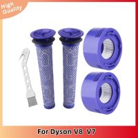 เครื่องดูดฝุ่นตัวกรองล่วงหน้าและหลังการกรองทดแทน Hepa เข้ากันได้ Dyson V8และ V7ไร้สาย