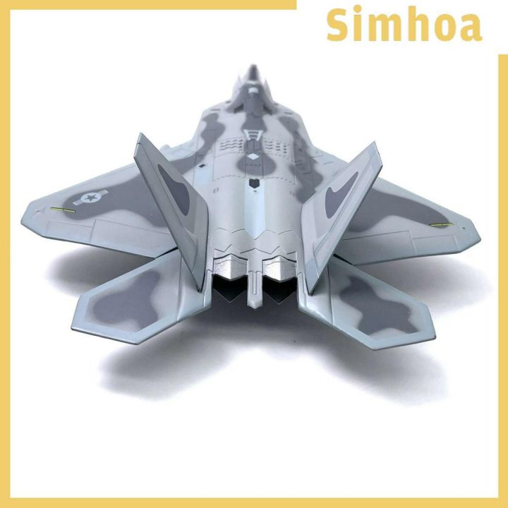 simhoa-ของเล่นโมเดลเครื่องบินสหรัฐอเมริกา-1-100-usa-airline-f-22