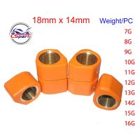 Performance variator sliders Polygon Rollers 18x14mm for Scooter ATV GY6 125 GY6 150 SYM JET125cc 152QMI 157QMJ