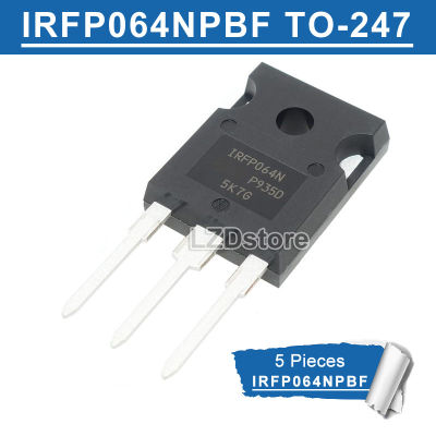 5ชิ้น TO247 IRFP064N ของแท้ IRFP064NPBF ถึง247 IRFPO64N IRFP064 N-Channel 55V/110A ใหม่เอี่ยมทรานซิสเตอร์ MOSFET