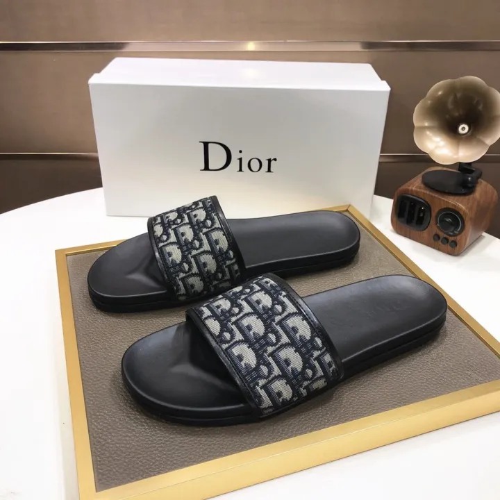 Original Christian Dior highest version of the new slippers For Menbcl ...