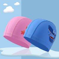 【YF】 PU Swim Kids Bathing Swimming Hat Age 2-12 Child Cute Pool Caps