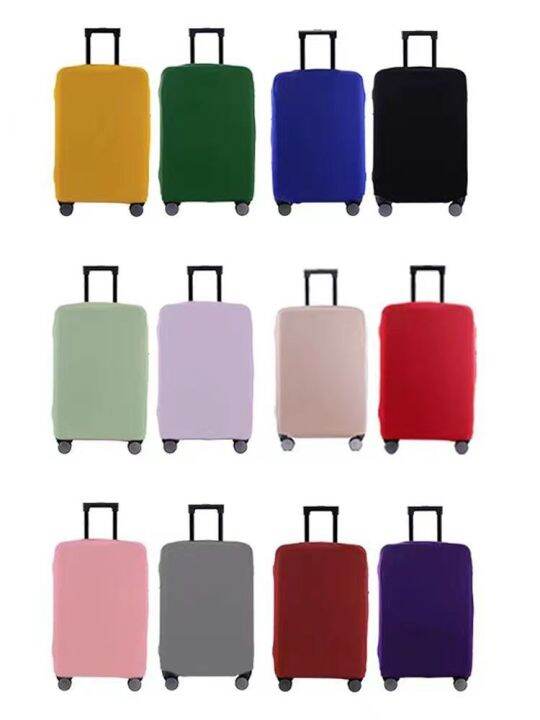 original-stretch-cloth-cover-luggage-cover-trolley-case-cover-travel-case-cover-multi-color-simple-universal-wear-resistant